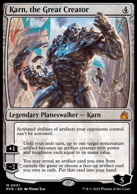 Karn, the Great Creator [Ravnica Remastered]