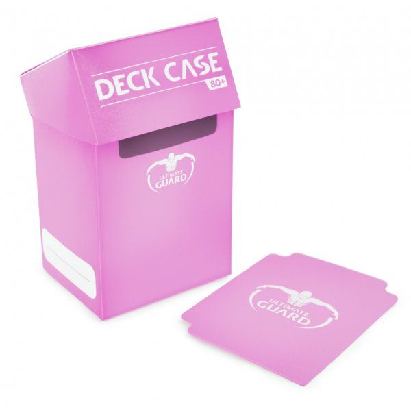 Ultimate Guard Deck Case 80+ Standard Size Pink Deck Box