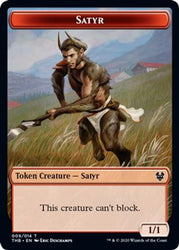 Devil // Satyr Double-Sided Token [Challenger Decks 2020 Tokens]