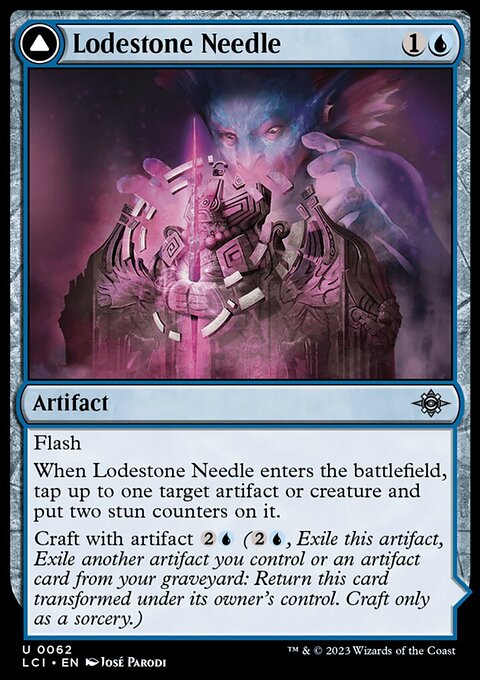 Lodestone Needle // Guidestone Compass [The Lost Caverns of Ixalan]