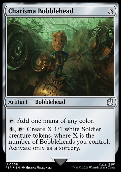 Charisma Bobblehead (Surge Foil) [Fallout]