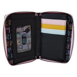 Demon Slayer - Heroes Group 4" Faux Leather Zip-Around Wallet