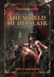 Dungeons & Lasers: THE WORLD OF DEUSLAIR: RPG CAMPAIGN - Hardcover