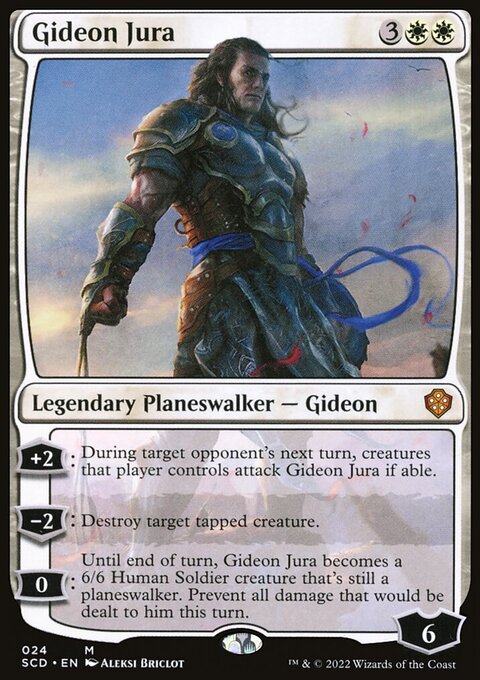 Gideon Jura [Starter Commander Decks]