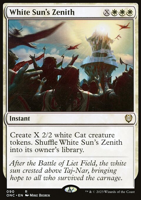 White Sun's Zenith [Phyrexia: All Will Be One Commander]