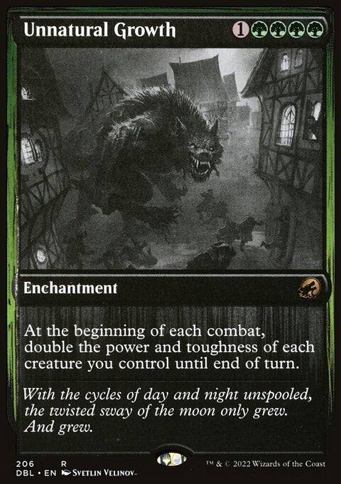 Unnatural Growth [Innistrad: Double Feature]