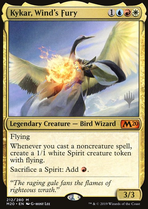 Kykar, Wind's Fury (Promo Pack) [Core Set 2020 Promos]