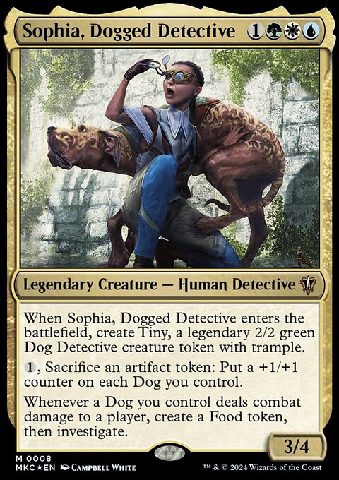 Sophia, Dogged Detective [Murders at Karlov Manor Commander]