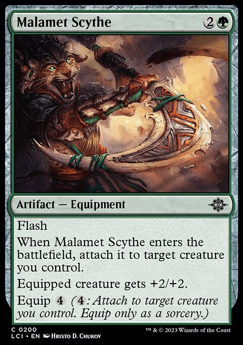 Malamet Scythe [The Lost Caverns of Ixalan]