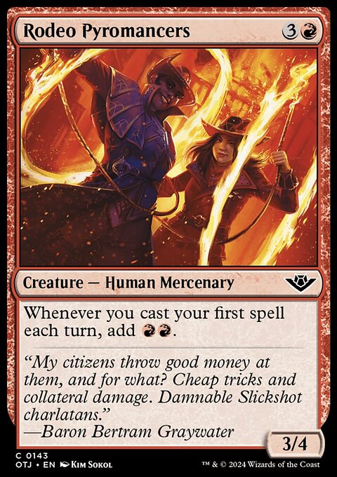 Rodeo Pyromancers [Outlaws of Thunder Junction]