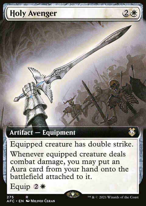 Holy Avenger (Extended Art) [Dungeons & Dragons: Adventures in the Forgotten Realms Commander]