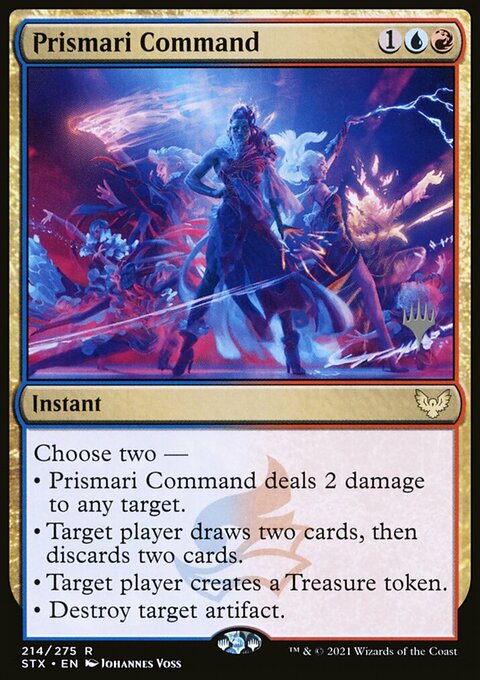 Prismari Command (Promo Pack) [Strixhaven: School of Mages Promos]
