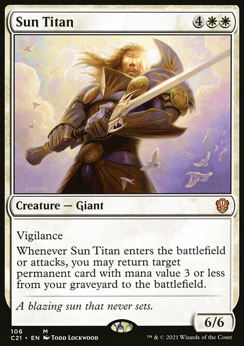 Sun Titan [Commander 2021]