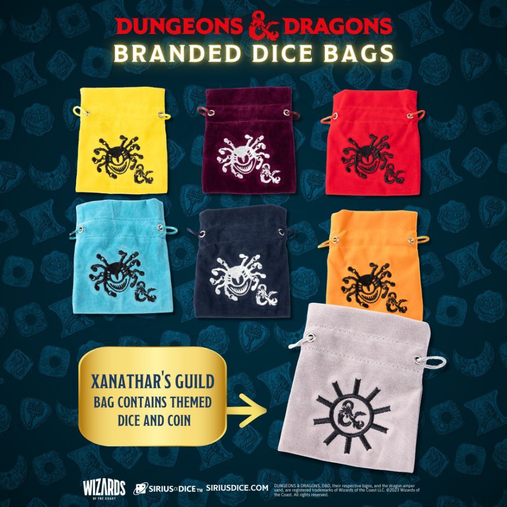 Sirius Dice - D&D Xanathar's Treasures Blind Box PDQ