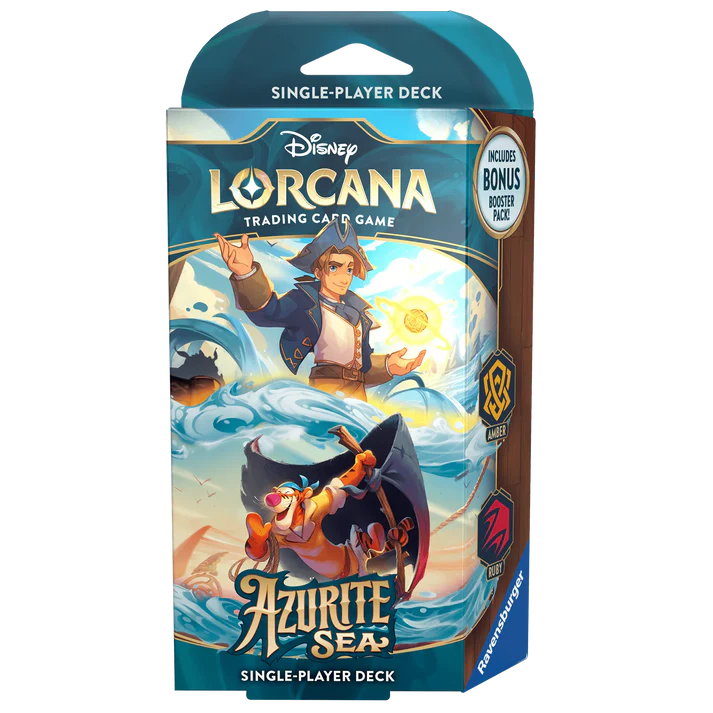 Lorcana TCG: Azurite Sea Amber and Ruby Deck