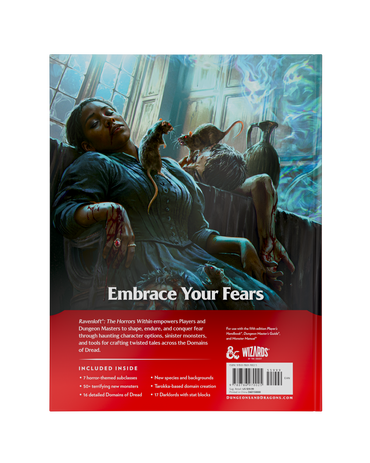 D&D Ravenloft: The Horrors Within - Hard Cover PRE-ORDER 16/06/26