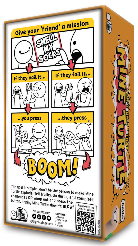 Don't Press that Mine Turtle