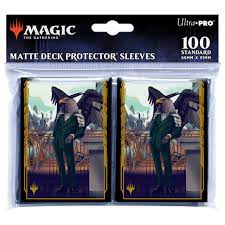 Ultra Pro 100 MTG Standard Card Sleeves Falco Spara New Capenna