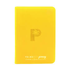 Collector's Series Top Loader Zip Binder - YELLOW - Palms Off Gaming