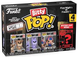 Five Nights at Freddy's - Freddy, Bonnie, Balloon Boy & Mystery Bitty Pop! Vinyl Figure 4-Pack