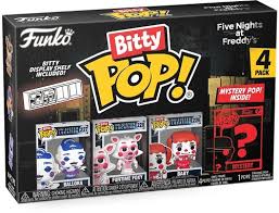 Five Nights at Freddy's - Ballora, Funtime Foxy, Baby & Mystery Bitty Pop! Vinyl Figure 4-Pack