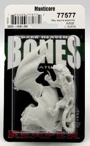 Reaper Bones Miniatures: Manticore