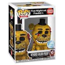 Five Nights at Freddy's: 10th Anniversary - Withered Golden Freddy #1033 Pop! Vinyl Figure