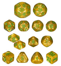 Dungeon Crawl Classics - Dice - Dark Tower Dice Set (DCC RPG - 14 dice set)