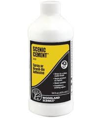 WOODLAND SCENICS SCENIC CEMENT 16 FL OZ