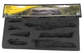 WOODLAND SCENICS ROCK MOLD - SHELF ROCK