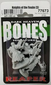 Reaper Bones Miniatures: Knights of the Realm (3)
