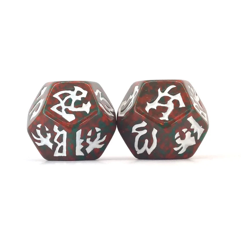 Dragon Dice: Elemental Hybrid Dragons (pair)