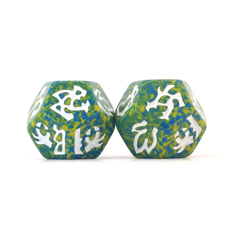 Dragon Dice: Elemental Hybrid Dragons (pair)