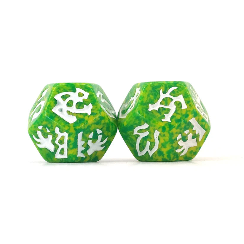 Dragon Dice: Elemental Hybrid Dragons (pair)