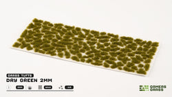 Gamers Grass - Tufts: Dry Green 2mm