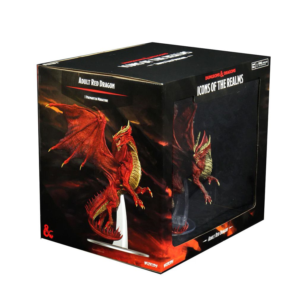 Dungeons & Dragons: Icons of the Realms - Adult Red Dragon Premium Figure