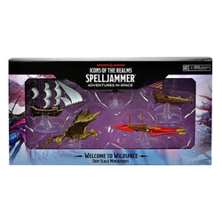 Dungeons & Dragons Icons of the Realms: Spelljammer Ship Scale Welcome to Wildspace Premium Set