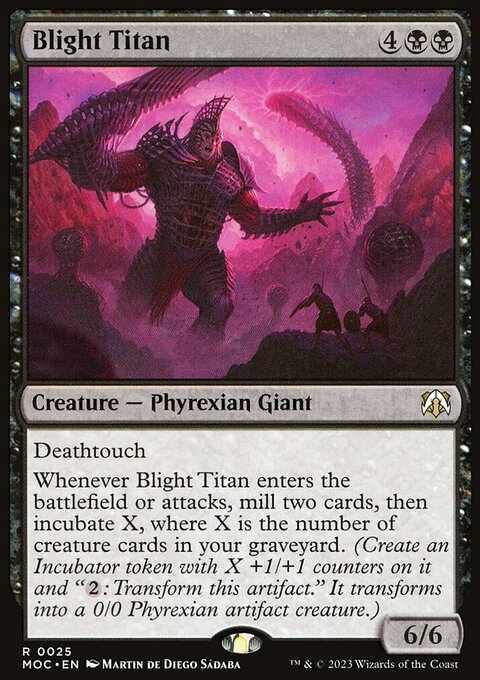 Blight Titan [March of the Machine Commander]