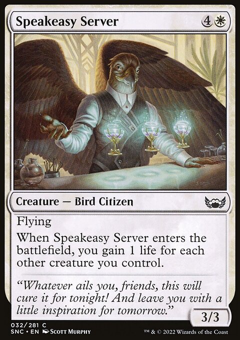 Speakeasy Server [Streets of New Capenna]