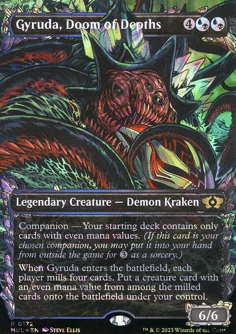 Gyruda, Doom of Depths (Halo Foil) [Multiverse Legends]