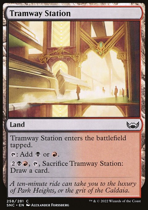 Tramway Station [Streets of New Capenna]