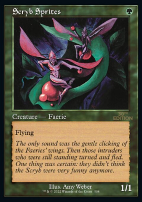 Scryb Sprites (Retro) [30th Anniversary Edition]