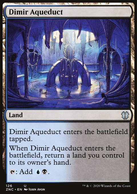 Dimir Aqueduct [Zendikar Rising Commander]