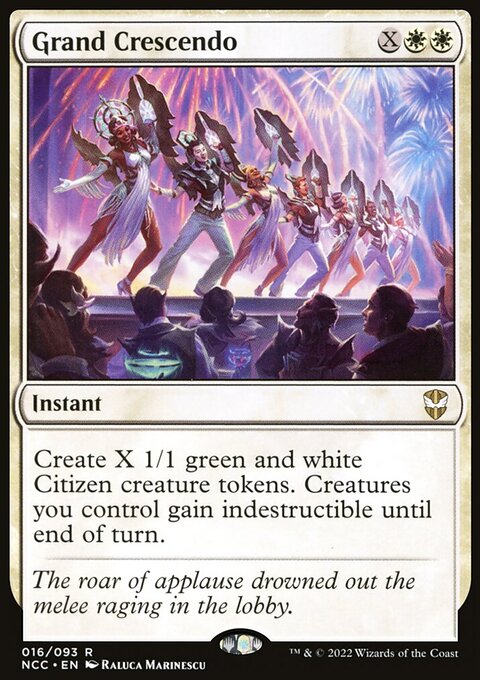 Grand Crescendo [Streets of New Capenna Commander]