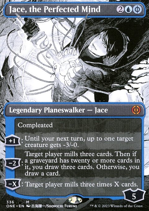 Jace, the Perfected Mind (Borderless Manga) [Phyrexia: All Will Be One]