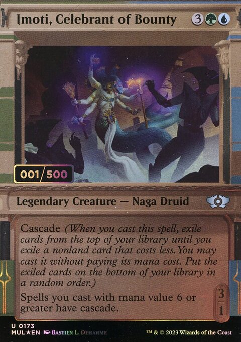 Imoti, Celebrant of Bounty (Serialized) [Multiverse Legends]