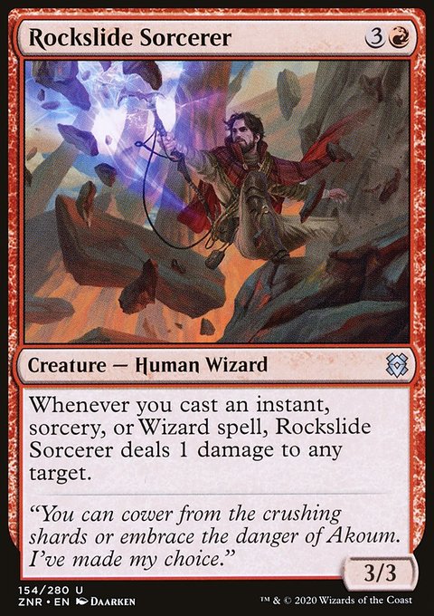 Rockslide Sorcerer [Zendikar Rising]
