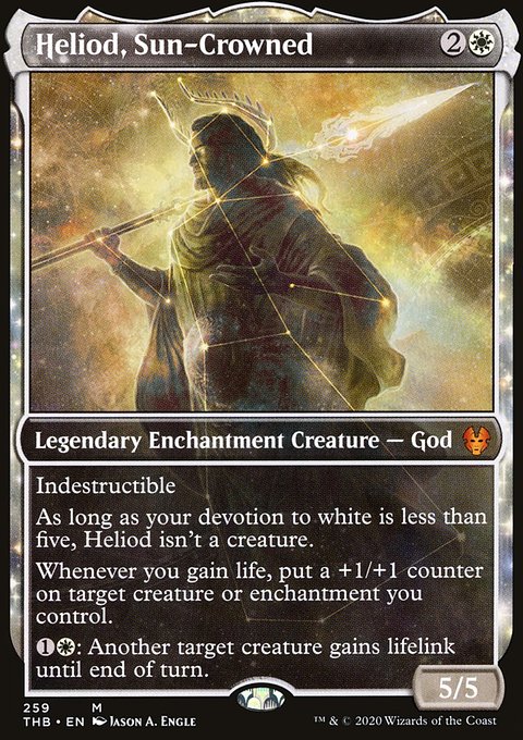 Heliod, Sun-Crowned (Showcase) [Theros Beyond Death]