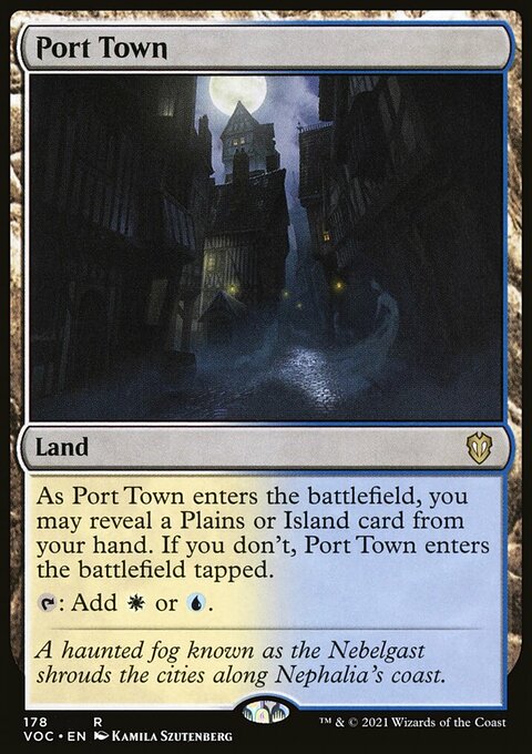 Port Town [Innistrad: Crimson Vow Commander]