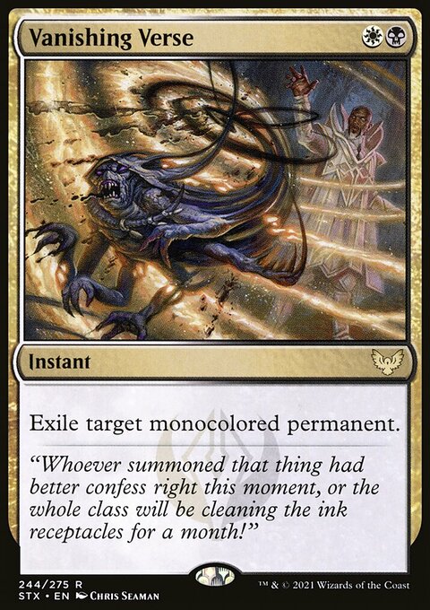 Vanishing Verse [Strixhaven: School of Mages]